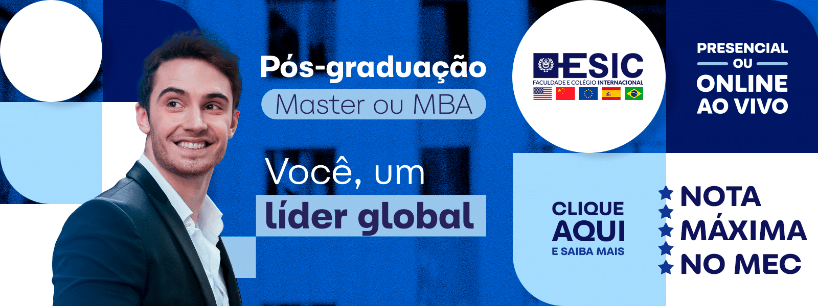Pós-Graduação - Presencial ou Online ao vivo
